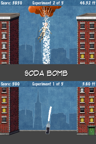 Screenshot MythBusters Soda Bomb iPhone and iPod Touch Edition Screenshot MythBusters Soda Bomb iPhone and iPod Touch Edition