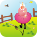 Mad Granny - Keep the wild angry birds from dropping their eggs on gra